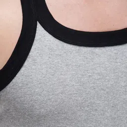 Amul Comfy Pack of 3 Men's Pure Cotton Gym Vest image 2