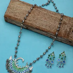CARDINAL Oxidised Jewellery Set-picture-52