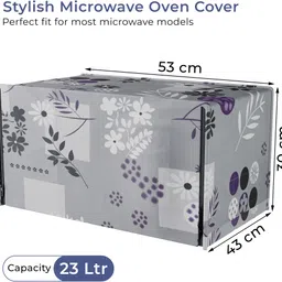 kuber industries Microwave Oven Cover image 3