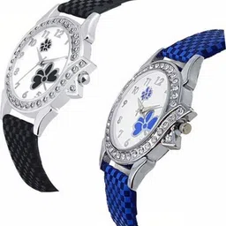 Miss Perfect Unisex Printed Dial & Straps Analogue Watch 525 image 2