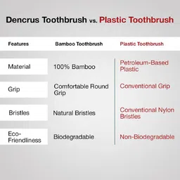 Dencrus Set Of 4 Orby Plus Bamboo Toothbrush image 5