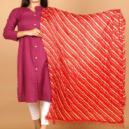 RajeRaj Women Printed Chinon Silk Dupatta-picture-21