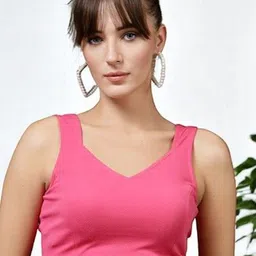 OOMPH! FACTOR Women Sweetheart Neck Crop Top-image-87