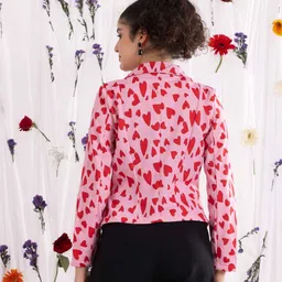 tandul Fleece Self Design Coat For Women image 5