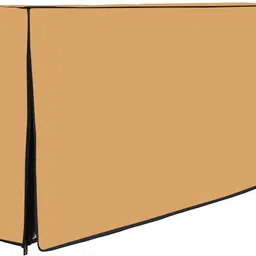 CHHAVI HANDLOOM LED TV COVER for 40 inch Led Tv Cover - Led_40Inches_Beige image 2