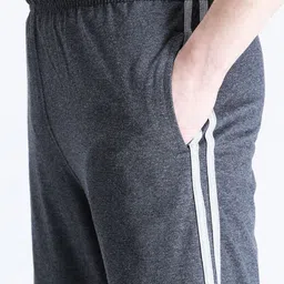 crocodile Solid Men Grey Casual Shorts image 5