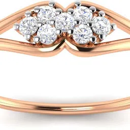 avsar Mrunali 14kt Cubic Zirconia Rose Gold ring-picture-15