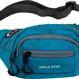Apolestar Fluffy Red Waist Bag Fanny Pack for Travel Bags Hiking Trekking Waist Bag WAIST BAG image 4