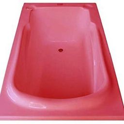madonna Bonn Acrylic 4.5 feet Rectangular - Pink Alcove Bathtub-picture-8
