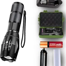 Compact 5 Mode Torch with Zoomable Beam for Hiking, Night Walks, and Travel Torch-image-17