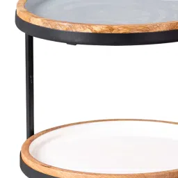 nestroots Medina Buffet Organizer - Grey & White image 5