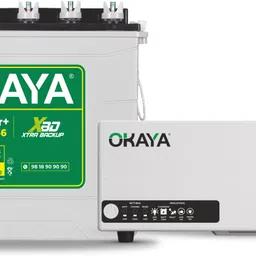 okaya Inverter and Battery Combo, ATSW1700 1450VA Inverter & OPTT29066 260Ah Tall Tubular Inverter Battery-picture-10