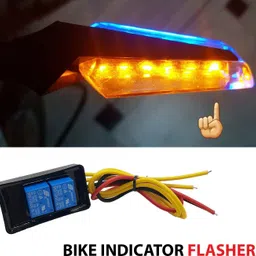 autopowerz Front, Side, Rear Flasher Indicator Light for Universal For Bike Universal For Bike image 3