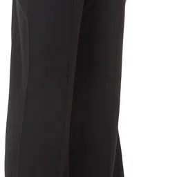 usnazzy Women Self Design Black Track Pants image 3