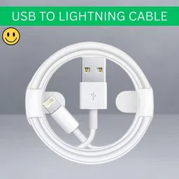 IMPLEXMART Lightning Cable 1 m USB A to Lightning Cable Fast Charger Compatible for iphone 11/12/13/14 proR84-picture-24