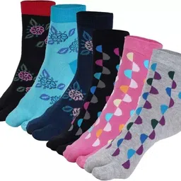 leafblu Women Graphic Print, Printed, Striped, Self Design Ankle Length, Low Cut-picture-17