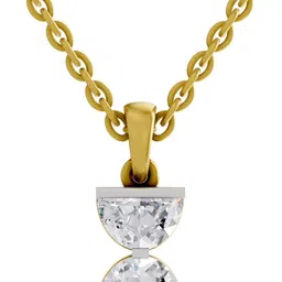 Sparkles Certified Lab Grown Diamond 14kt Rose Gold Pendant-picture-22