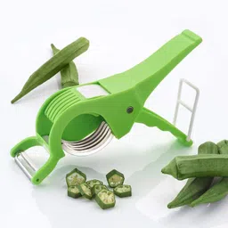 winger Multipurpose 2 in 1 Veg Cutter Cum Peeler Hand Cutter And Y-Shaped SS Peeler Kitchen Tool Set image 2