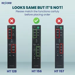GTML HT 156 SONY Compatible Remote Control for Sony Home Theatre System MODEL HT-S20R HT-S500RF Remote Controller image 3