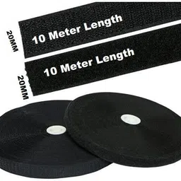 yako toko Non Adhesive Hook & Non Adhesive Loop Tape(10M Hook & 10M Loop) Sew-on Velcro-picture-17