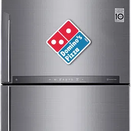 artbug Domino's Pizza, Funny Design for Home, Kitchen and Office Decoration Fridge Magnet, Door Magnets for Home, Kitchen and Office Decoration, Home Decor Fridge Magnet Pack of 1-picture-22
