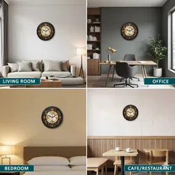 harmoso Analog 25 cm X 25 cm Wall Clock image 5