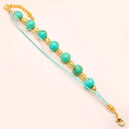 SANAA CREATIONS Unisex Artificial Beaded Antique Wraparound Bracelet-image-57
