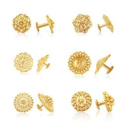 VIVASTRI Women Gold-Plated Alloy Earrings-picture-37