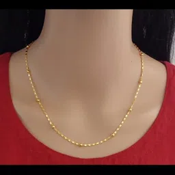 Princy Enterprise Gold-Plated Brass Necklace-picture-31