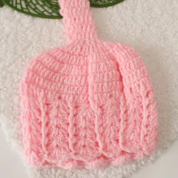 Woonie Kids Crochet Self Design Acrylic Beanie Cap-picture-39