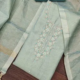 KALINI Embroidered Unstitched Dress Material-picture-17