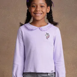 One Friday Peter Pan Collar Cotton Top-picture-10