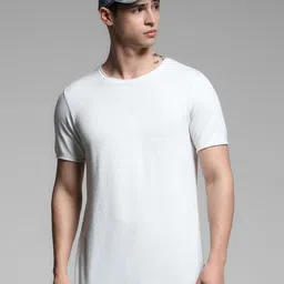 Jack & Jones Men Raw Edge Slim Fit T-shirt image 4