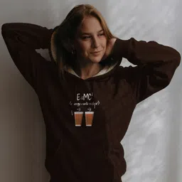TOGS & TERRE Women Graphic Printed Hooded Oversized Sweatshirt-picture-23