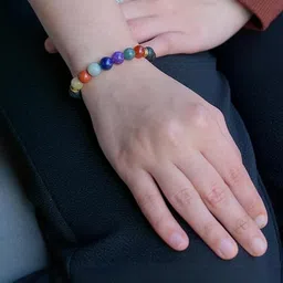 HEALINGGEMS Unisex Chakra Bracelet image 2