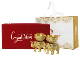 INTERNATIONAL GIFT Gold-Toned Figurine Showpiece-picture-38