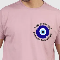 Greylongg Men Graphic Printed Round Neck Cotton T-shirt image 2