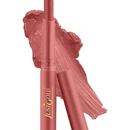 JUSTGOLD Long Lasting Matte Lipstick With Vitamin E & Aloevera - 4 g - Peach - 26-picture-31