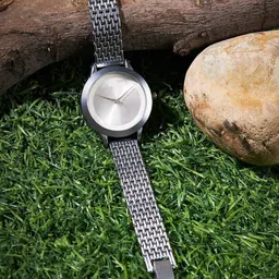 SZN Women Dial & Stainless Steel Straps Analogue Watch laxi silverSZZZN image 4