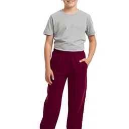 BAESD Kids Solid Regular Fit Mid Rise joggers Track Pants-image-91