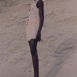 H&M Broderie Anglaise Shorts image 5