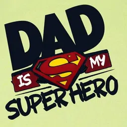 Arvesa Dad Is My Superhero Printed Bodysuit image 3