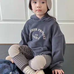 LULU & SKY Infant Girls Striped Knee Patch High-Rise Ankle-Length Leggings image 5