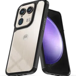 Karwan Solid Motorola 50 Ultra 5G Shockproof Bumper Back Case-picture-32