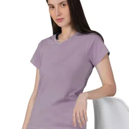 30 Looks Women V-Neck Pockets T-shirt-picture-33