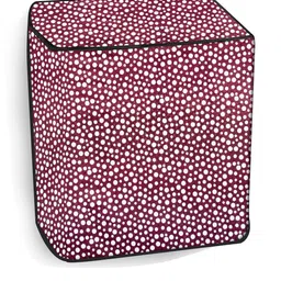 The Furnishing Tree Washing Machine Cover Polka dot Pattern Pink Compatible for Whirlpool 8.5 Kg Se image 4