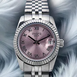QORUM INDIA Women Bracelet Style Straps Analogue Battery Watch G135 Evara-Pink Dial_N-image-17