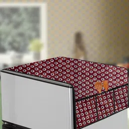 The Furnishing Tree Red Plastic Refrigerator Cover-picture-36