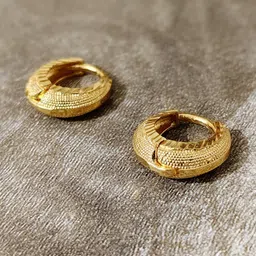 SHREE KRISHNA SHOPPING Gold-Plated Brass Earrings image 3