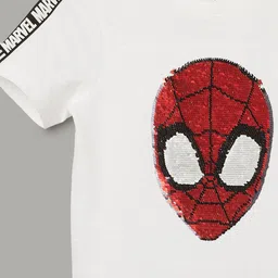 Fame Forever by Lifestyle Boys Spider-Man Printed Round Neck T-shirt image 2